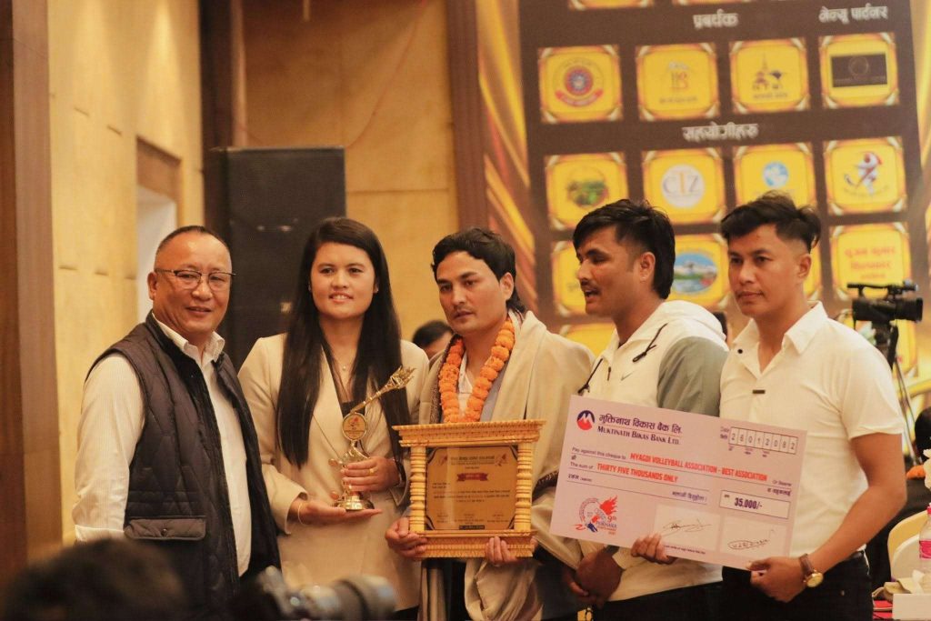 पोखरा स्पोर्टस् अवार्ड : अरूणा र विश्वास वर्ष उत्कृष्ट खेलाडी घोषित