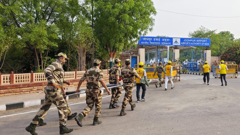 भारत-पाकिस्तान तनाव : भारतले ५ दिनका लागि बन्द गर्यो ३२ विमानस्थल
