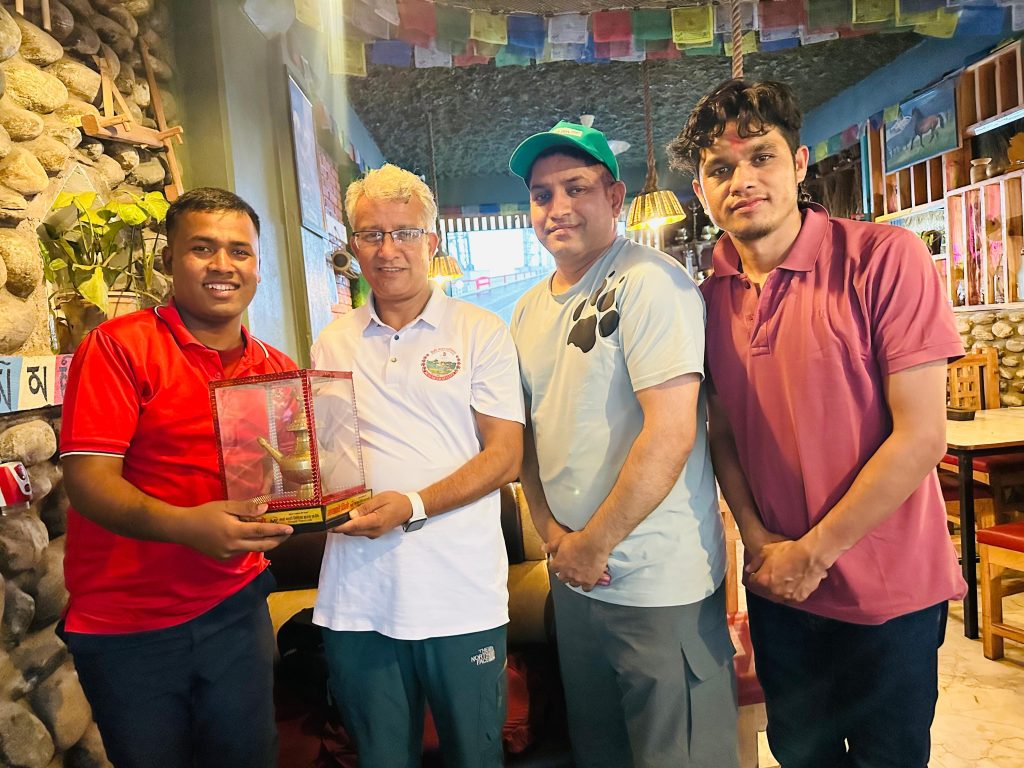 म्याग्दी टाइम्स डटकमको औपचारिक शुभारम्भ, प्रमुख केसीद्वारा उद्घाटन