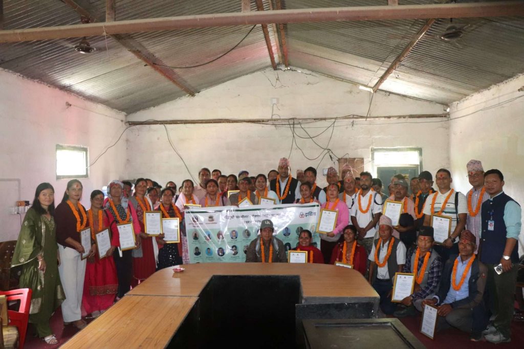 जलजलाका उत्कृष्ट चालिस उद्यमीलाई सम्मान (तस्बिर )