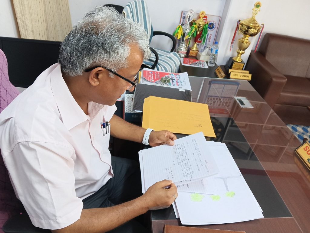 शैक्षिक रूपान्तरणका लागि विद्यार्थीको आवाजप्रति मेयर सुरत केसीको चासो र प्रतिबद्धता"